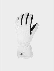 4F Dámské lyžařské rukavice Thinsulate - bílé