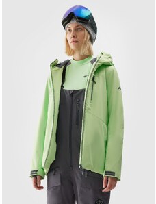 4F Dámská snowboardová bunda membrána 10000 - zelená