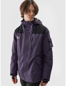 4F Pánská snowboardová bunda membrána 10000 - fialová