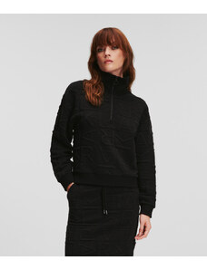 MIKINA KARL LAGERFELD ATHLEISURE QUILTED ZIP UP