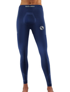 Sesto Senso Man's Thermo Pants CL42 Navy Blue