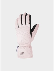 4F Dámské lyžařské rukavice Thinsulate - pudrově růžové
