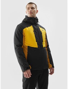 4F Pánská lyžařská bunda membrána 10000 - žlutá