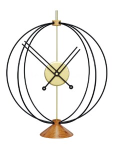 Mclocks Designové stolní hodiny AT311 Atom 35cm