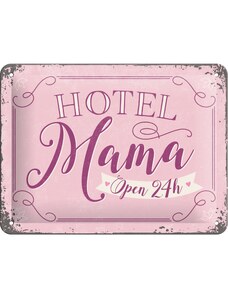 Nostalgic Art Plechová cedule Hotel Mama 20 x 15 cm