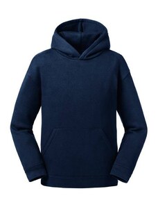 Navy blue children's hoodie Authentic Russell