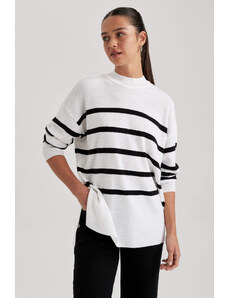 DEFACTO Relax Fit Crew Neck Tunic