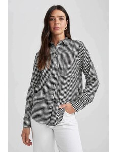 DEFACTO Regular Fit Long Sleeve Shirt