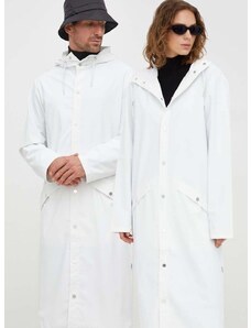 Nepromokavá bunda Rains 18360 Jackets bílá barva, přechodná