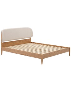 Dřevěná dvoulůžková postel Kave Home Octavia 160 x 200 cm
