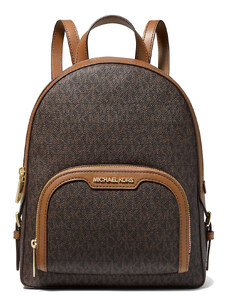 Michael Kors Jaycee Medium Logo Backpack Brown