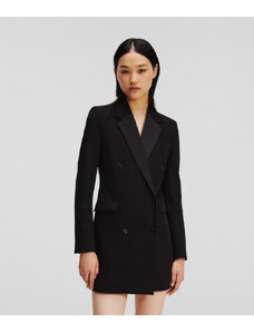 BLEJZR KARL LAGERFELD LONGLINE TAILORED BLAZER