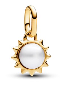 PANDORA ME minipřívěsek Upravená kultivovaná sladkovodní perla s motivem slunce