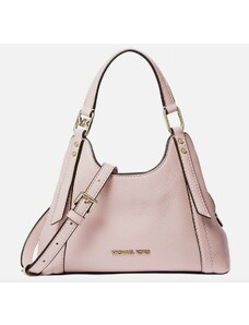 Kožená kabelka Michael Kors Arlo sm sand blush růžová