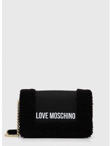 Kabelka Love Moschino černá barva