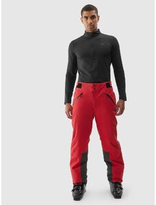 4F Pánské lyžařské kalhoty membrána Dermizax 20000 - červené