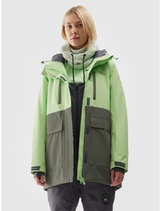 4F Dámská snowboardová bunda membrána 15000 - zelená