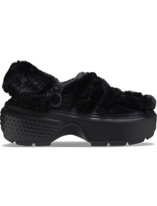 Crocs Stomp Lined Quilted Clog Black