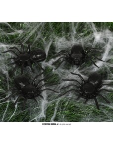 GUIRCA Pavouci sada - pavouk - HALLOWEEN - 4 ks