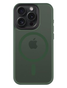 Ochranný kryt pro iPhone 15 Pro - Tactical, MagForce Hyperstealth Forest Green