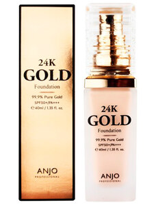 ANJO Professional 24K Gold Foundation SPF 50+ / PA+++ (No.23 ) - Krycí Make-up se zlatem | 40ml