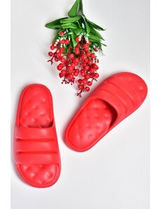 Fox Shoes Red Women's Casual/Beach Slippers