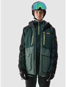4F Pánská snowboardová bunda membrána 15000 - zelená