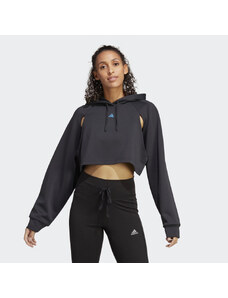 Adidas Mikina HIIT AEROREADY Crop Training Hoodie