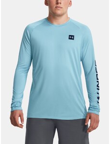 Under Armour Tričko UA Tech Prt Fill LS-BLU - Pánské