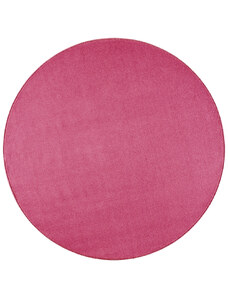 Hanse Home Collection koberce Kusový koberec Nasty 101147 Pink kruh - 133x133 (průměr) kruh cm