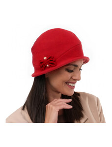 Rabionek Dámský vlněný klobouk Ruth červený