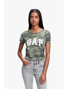GAP SS CLASSIC TEE dámské tričko s krátkým rukávem army