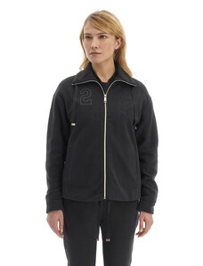 MIKINA LA MARTINA WOMAN FLEECE FULL ZIP PEACHED