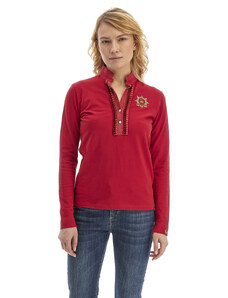 POLOKOŠILE LA MARTINA WOMAN POLO L/S PIQUET STRETCH