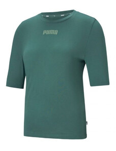 Zelené dámské tričko Puma Modern Basics Tee Cloud W 585929 45, XS i476_92680209