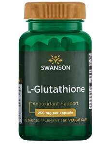 Swanson L-Glutathione 60 ks, kapsle, 250 mg, EXP. 11/2023