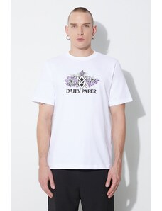 Bavlněné tričko Daily Paper Ratib bílá barva, s potiskem, 2321110
