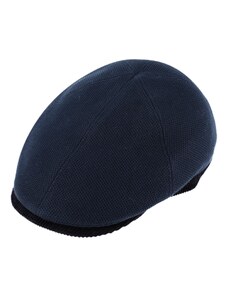 Pánská modrá 6-dílná bekovka s podšívkou - Fiebig Hats