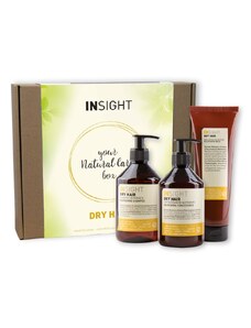 Insight Dry Hair - šampon 400 ml + kondicionér 400 ml + maska na vlasy 250 ml dárková sada