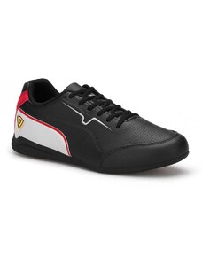 DARK SEER Men's Black Red Sneakers