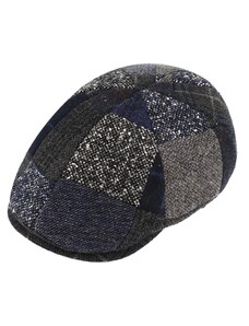 Gatsby bekovka od Fiebig - Vlna / 6-Panel Cap Gatsby Patchwork Bakerboy