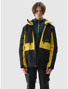4F Pánská snowboardová bunda membrána 10000 - žlutá