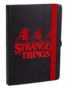 PREMIUM NOTEBOOK FAUX-LEATHER STRANGER THINGS