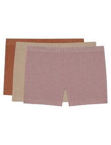 LOS OJOS 3 Pieces Ribbed Seamless Boxer Briefs