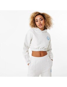 Everlast Cropped dámská mikina White Marl