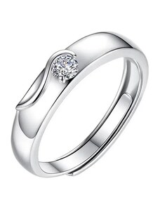 MAJYA Stříbrný nastavitelný prsten ANGELA 10364