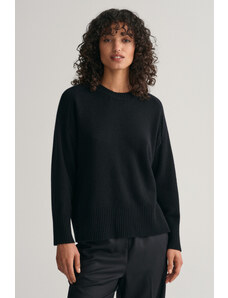 SVETR GANT CASHMERE C-NECK černá S