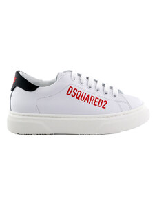 DSQUARED2 TENISKY DSQUARED LOGO PRINT BOXER SNEAKERS LACE UP