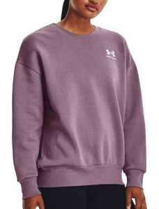 Mikina Under Armour Eential Flc O Crew-PPL 1379475-500