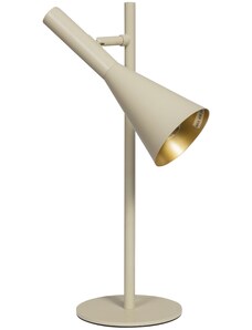 Hoorns Béžová kovová stolní lampa Dibie